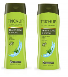 Trichup Healthy, Long & Strong Hair Shampoo 200 ml (Pack of 2)