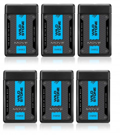 Wild Stone Charge Pocket Perfume 18 ml (Pack of 6)