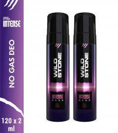 Wild Stone Intense Neon Deodorants 120 ml (Pack of 2)
