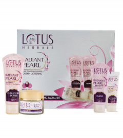 Lotus Herbals Radiant Pearl Cellular 5 in 1 Facial Kit 170 gm