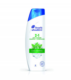 Head & Shoulders 2-in-1 Cool Menthol Anti Dandruff Shampoo + Conditioner, 340ml (Fs)