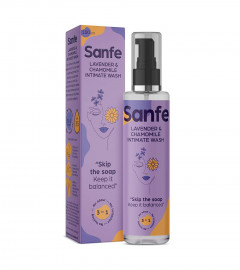 Sanfe Natural 3 In 1 Intimate Wash 100 ml (Pack of 2)