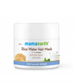 Mamaearth Rice Water Hair Mask For Hair & Damage Repair 200 gm