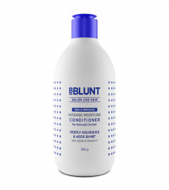 2 x BBLUNT Intense Moisture Conditioner with Vitamin E & Jojoba for Dry & Frizzy Hair - 250 g | free shipping