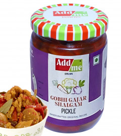 Add Me Mix Sweet Pickle Of Gobhi Gajar Shalgam Achar 600 Gm