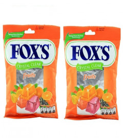 FOX'S Fox Candy Fruits, 90 g (pack of 2) free shipping world