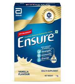 Abbott Ensure Complete, Balanced Nutrition Drink For Adults Vanilla Flavour 1kg (Fs)