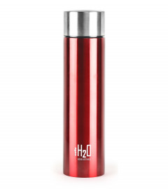 Cello H2O Stainless Steel Water Bottle, 1 L, Red, 1 Piece (free shipping)