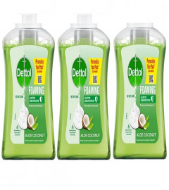 Dettol Foaming Handwash Pump - Aloe Coconut 250 ml (Pack of 3)