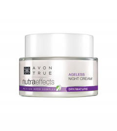 AVON Nutra Effects Ageless Multi Action Night Cream, White, 50 gm
