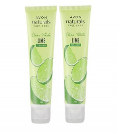 AVON Natural Brightening Lime Cleanser 100 g (pack of 2) free shipping