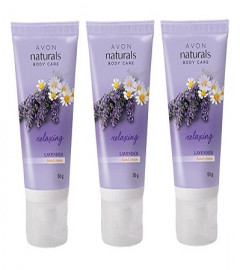 AVON Naturals Lavender & Chamomile Hand Cream, 50 g (pack of 3)