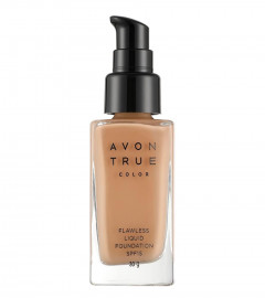 Avon True Color Flawless Liquid Foundation SPF15 30g (Cream Beige) free shipping
