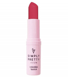 AVON Simply Pretty Colorbliss Matte Lipstick - Classic Red, 4 g (pack of 3) free shipping
