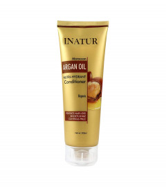 Inatur Argan Conditioner, Boosts Shine, Controls Frizz, Sulphate Free, with Organic Moroccan Argan Oil | 100% Paraben free, 200 ml x 2 pack (free shipping)