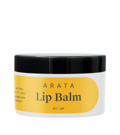 Arata Natural Lip balm (10 gm) for dry, chapped lips with Intense Moisturizing