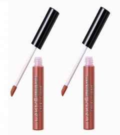Lakmé Forever Matte Liquid Lip Colour, Nude Myth, 5.6 ml (pack of 2) free shipping