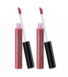 LAKMÉ Forever Matte Liquid Lip Colour, Pink Ballet, 5.6ml (pack of 2) free shipping