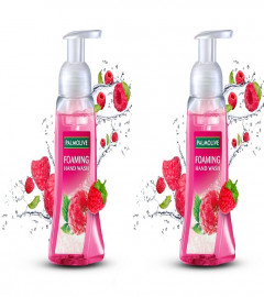 Palmolive Hydrating Foaming Raspberry Liquid Hand Wash, 250ml Dispenser Bottle, Wash Away Germs, Refreshing Fragrance (pack of 2)