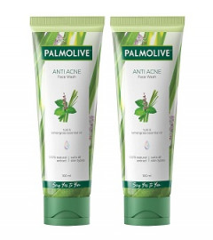 Palmolive Anti Acne Purifying Gel Facewash, 100ml (pack of 2) free shipping