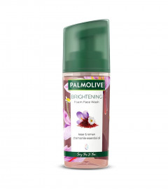 Palmolive Brightening Foam Face wash, 100ml (pack of 2) free shipping