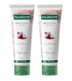 Palmolive Brightening Gel Facewash, 100ml (pack of 2) free shipping