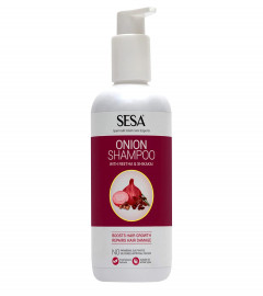 Sesa Onion Shampoo with Reetha & Shikakai | Hair Growth, Hair Damage, Hair Strengthening & Hairfall Control |300 ml