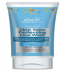 Iba Advanced Activs Ultra White Skin Tone Perfecting Face Wash