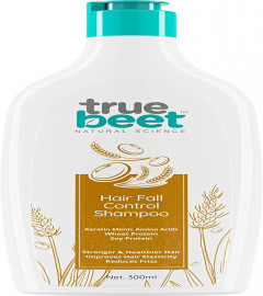 Truebeet Hair Fall Control Shampoo, Enriched with Keratin Mimic Amino Acids, Wheat