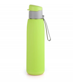 Cello Puro Steel-X Volvo Water Bottle 600 ml, Green