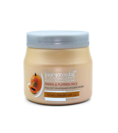 Aryanveda Papaya Pumpkin Face Pack |Pumpkin & Papaya Extracts | Exfoliates Dead Skin Cells