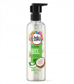 Buds & Berries Coconut Water & Aloe Vera Micellar Formula Shampoo For Gentle Cleansing | 300 ml (free shipping)