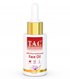 The Ayurveda Co. 100% Pure Kumkumadi Tailam Face Oil for Pigmentation, Saffron