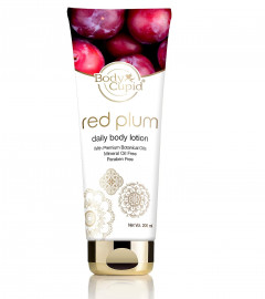 Body Cupid Red Plum Daily Body Lotion - 200 ml (Pack of 2)