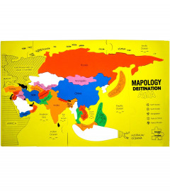 Imagimake Mapology Destination Asia Map Puzzle, Multi Color