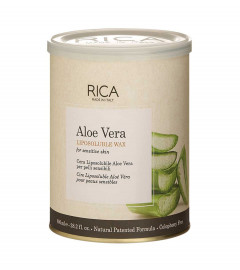 Rica Aloe Vera Liposoluble Wax For Sensitive Skin Men & Women Hair Removal Cream for Arms, Chest, Legs, Back, and Full Body (800 ML)