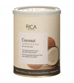 Rica Coconut Wax Hair Removal Wax with Exotic Scent Nourish & Moisturize Dry Skin Surface Waxing with Extra Smoothness (800ml)