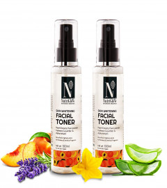 NutriGlow Skin Whitening Facial Toner 100 ml (pack of 2)