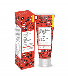 Aroma Magic Carrot Sun Screen Lotion 100 ml (Pack of 4)
