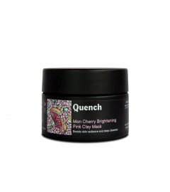 Quench Botanics Mon Cherry Brightening Pink Clay Mask