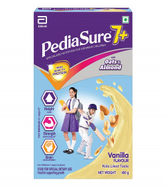Pediasure 7+ Specialized Nutrition Drink Vanilla Flavour 400 gm Powder for Growing Children,