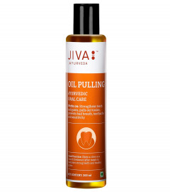 Jiva Oil Pulling | Ayurvedic Oral Care | Oral Care for Teeth and Gums - 200 ml