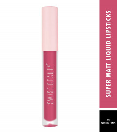 Swiss Beauty Super Matte Non Transfer Long Lasting Liquid Lipstick Quine Pink