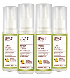 Jiva Citrus Lotion 100 ML 100 ml (Pack of 4) free shipping