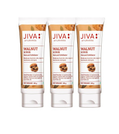 Jiva Walnut Scrub - 100 g - Pack of 3 (free shipping)