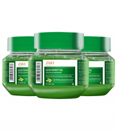 Jiva Aloe Honey Gel - 100 g, Pack of 3 - free shipping