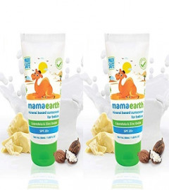 Mamaearth Skin Care Mineral Based Sunscreen Cream For Babies