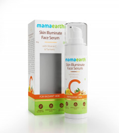Mamaearth Skin Illuminate Face Serum for Radiant Skin with Vitamin C & Turmeric 30g