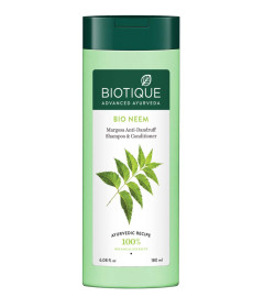 Biotique Bio/Fresh Neem Margosa Anti Dandruff Shampoo and Conditioner, 180ml