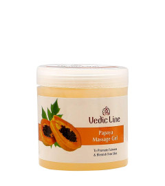 Vedicline Papaya Massage Gel Reduce Blemishes 100 ml (pack of 2)